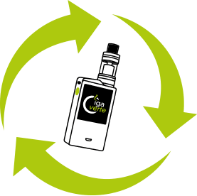 Le recyclage chez Cigaverte.