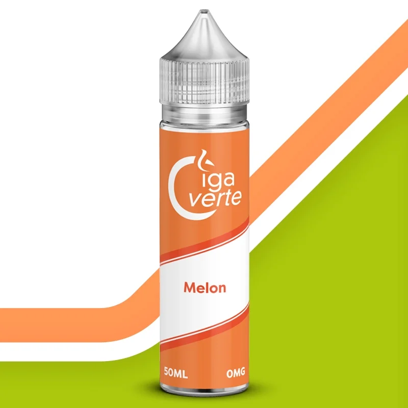 E-liquide 50 ml, Cigaverte, saveur melon