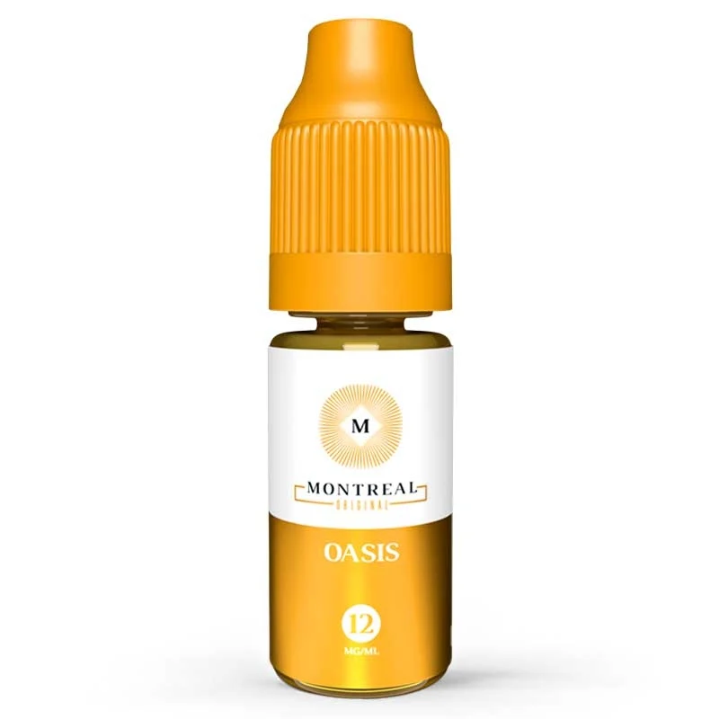 E-liquide en 10 ml, Montreal Original, saveur classic turc et classic de virginie.