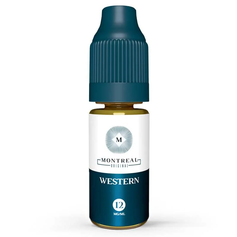 E-liquide en 10 ml, Montreal Original, saveur classic burley et classic de virginie.
