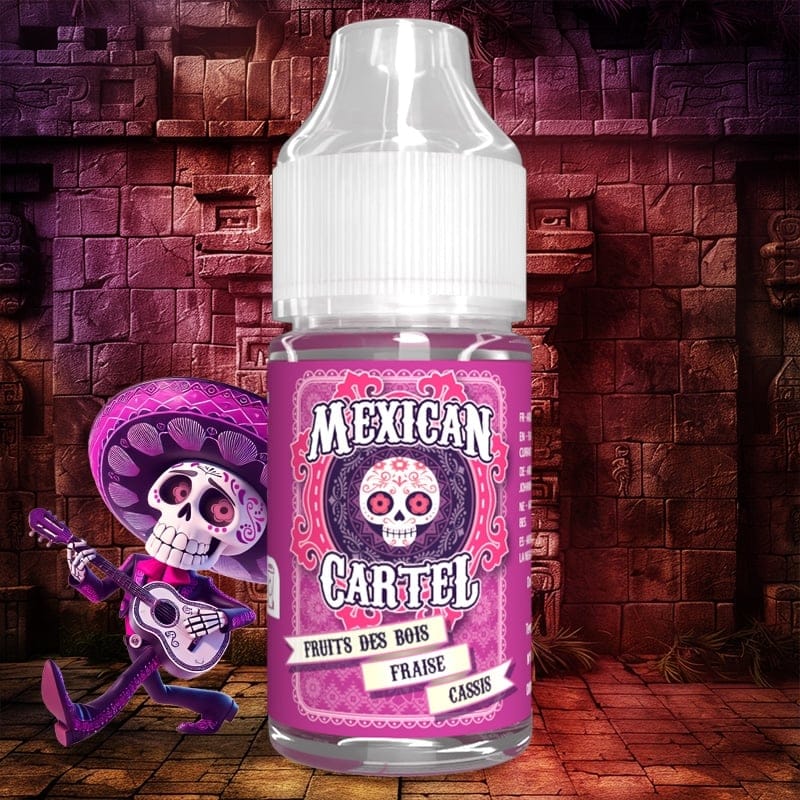 Concentré 30ml, Fruits des bois, fraise, cassis, Mexican Cartel.