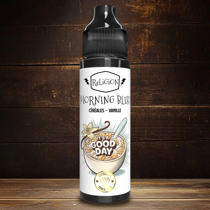 E-Liquide 50ml, Morning Bliss, Religion Juice.