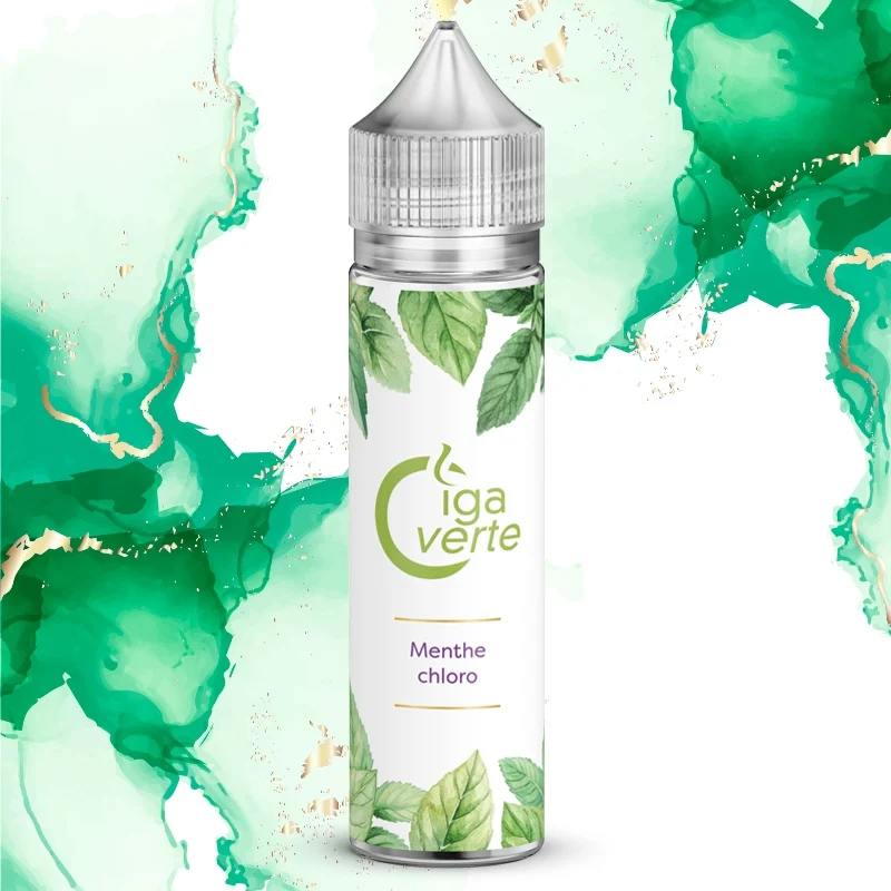 E-liquide 50 ml, Menthe chloro, Cigaverte