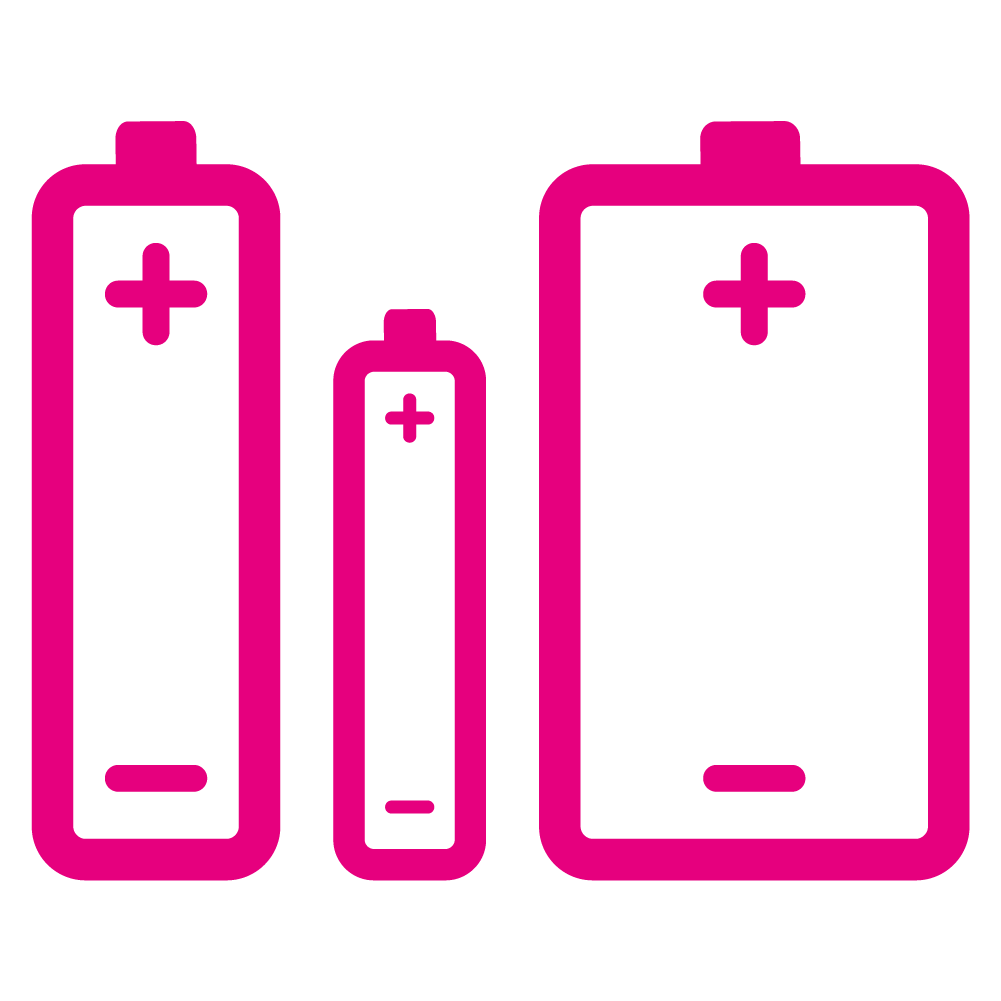 Logos de batteries.